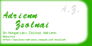 adrienn zsolnai business card